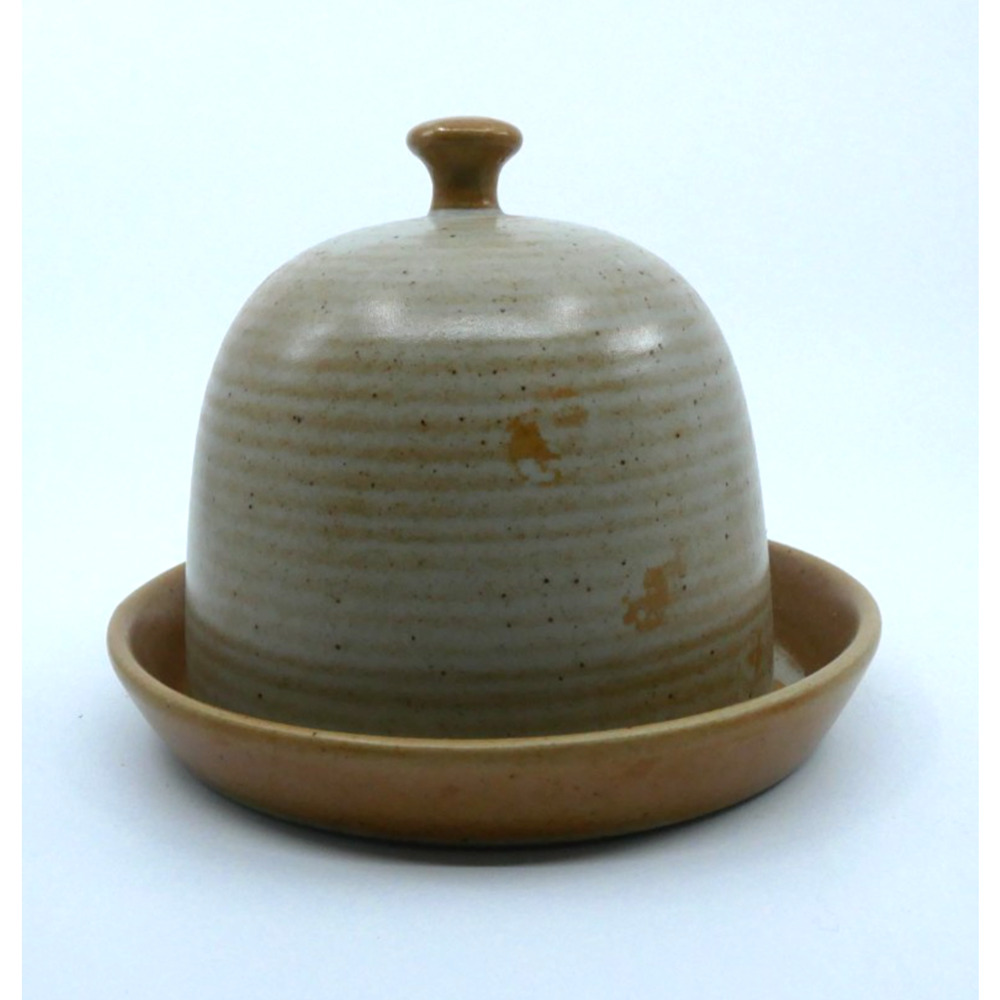 Magnolia Quality Goods Butter Dish Dome Ceramic Joanna Gaines Waco TX